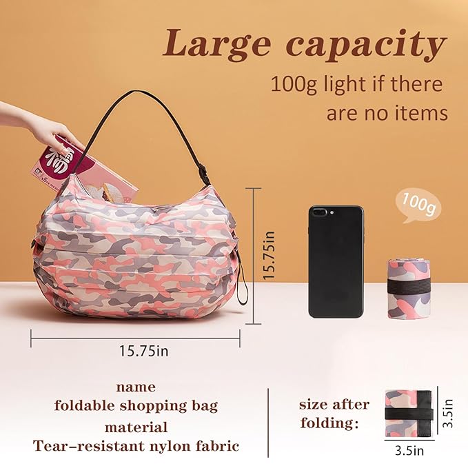 Portable Foldable Grocery Bag
